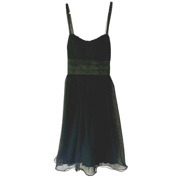 Vintage Studio Y empire sweetheart neckline Dress Y2K gothic emo whimsigoth S - Picture 3 of 16